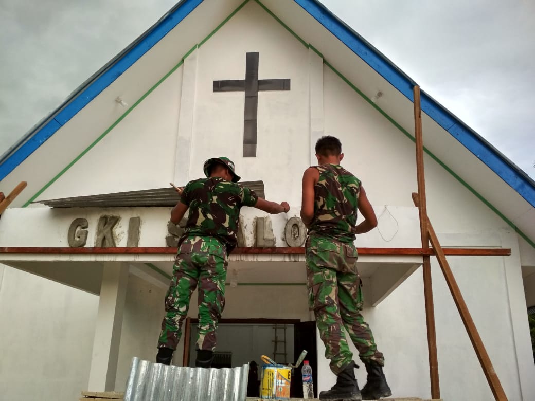 Pembuatan Papan Nama Gereja Gki Syalom