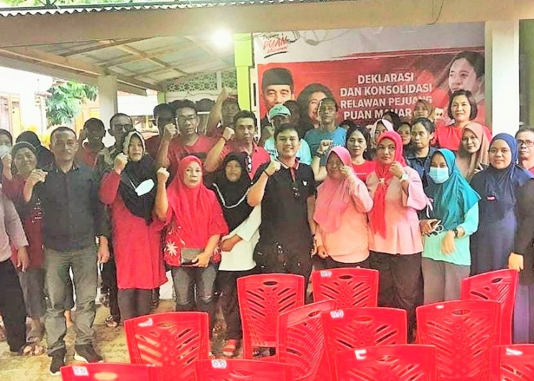 Deklarasi Relawan Pejuang Puan Maharani  di Sulawesi Utara