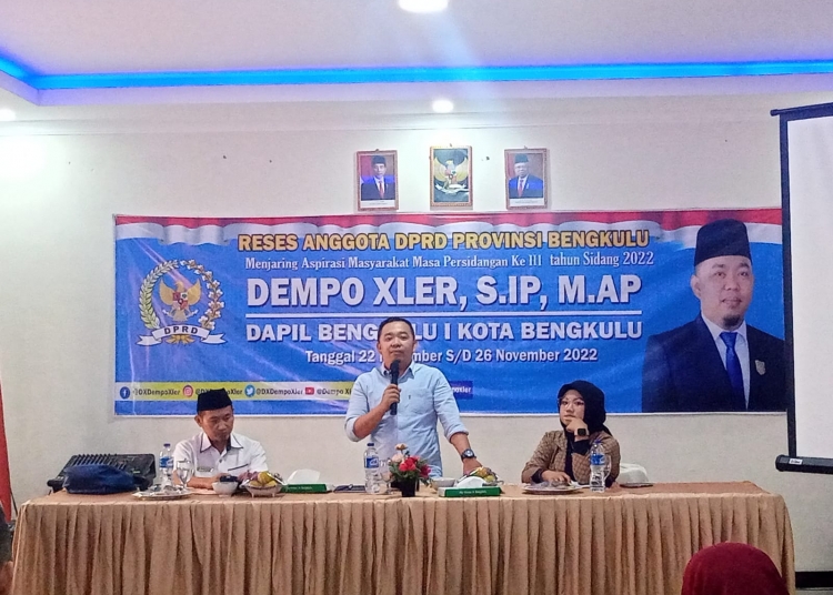 Reses Ketua Komisi I DPRD Provinsi Dempo Xler, Siap Perjuangkan Aspirasi Masyarakat dan Mahasiswa
