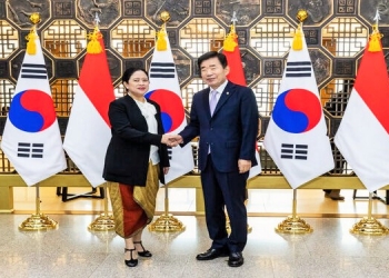 Ketua Majelis Nasional Korea Selatan (Korsel) Kim Jin-pyo, Ketua DPR RI Puan Maharani