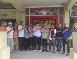 Jum’at Curhat Kapolsek Kalidoni Bersama Laskar Merah Putih (LMP),Pembentukan Pokdarkamtibmas Kecamatan Kalidoni