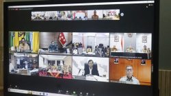 Pemprov Lampung Ikuti Rapat Koordinasi Pengendalian Inflasi Daerah Yang Dipimpin Menteri Dalam Negeri